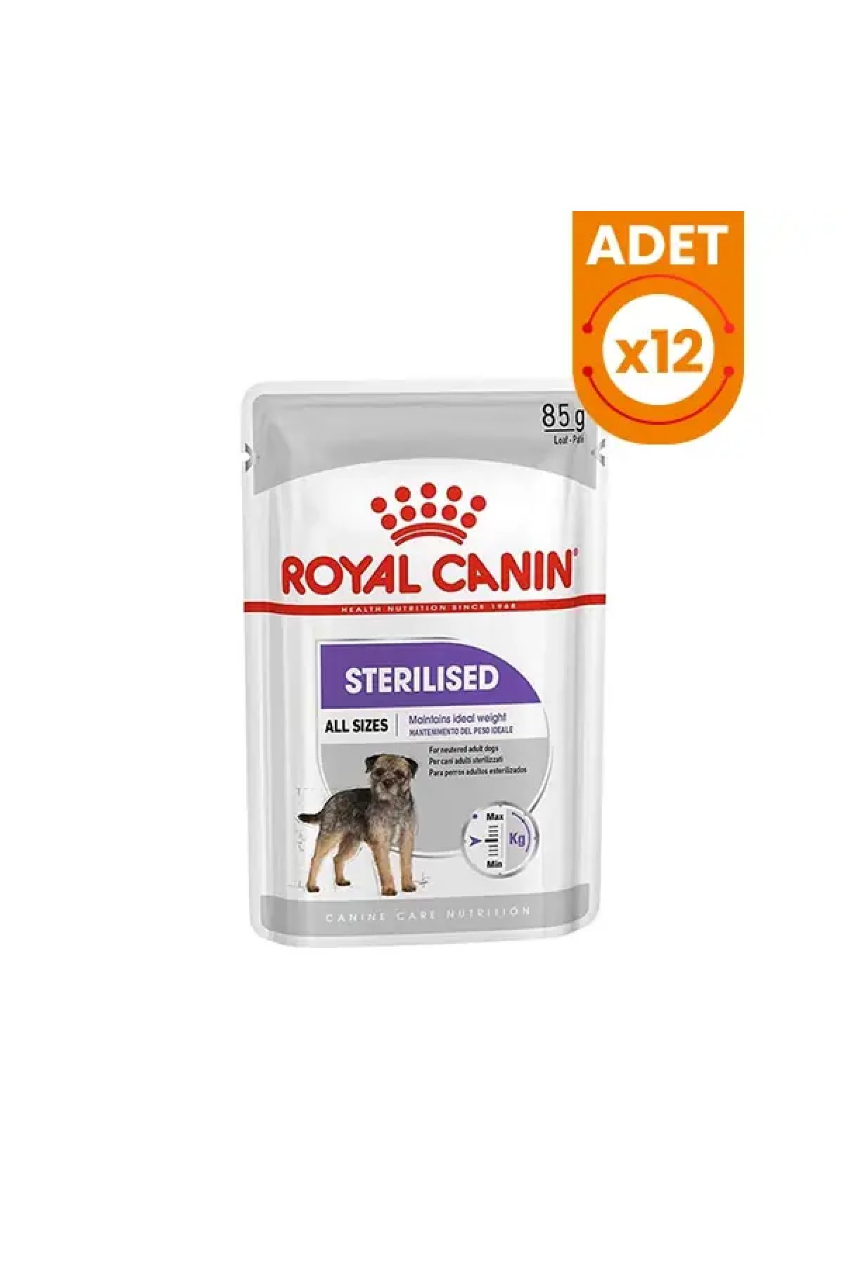 Sterilised Pouch Konserve Köpek Maması 12 Adet 85 Gr