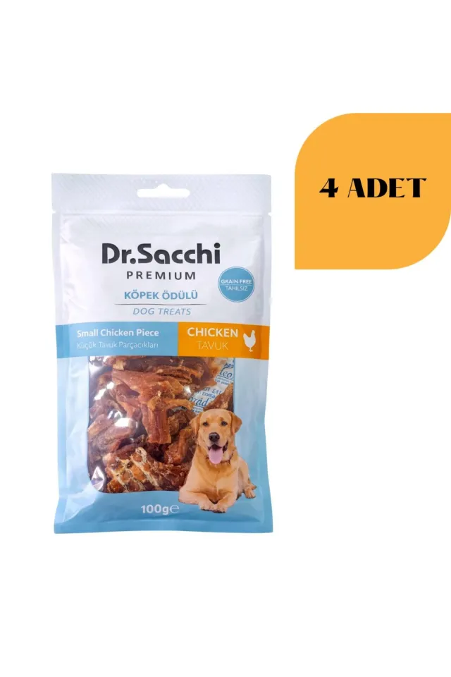 Tavuk Parçacıklı Köpek Ödülü 100 g x 4 Adet
