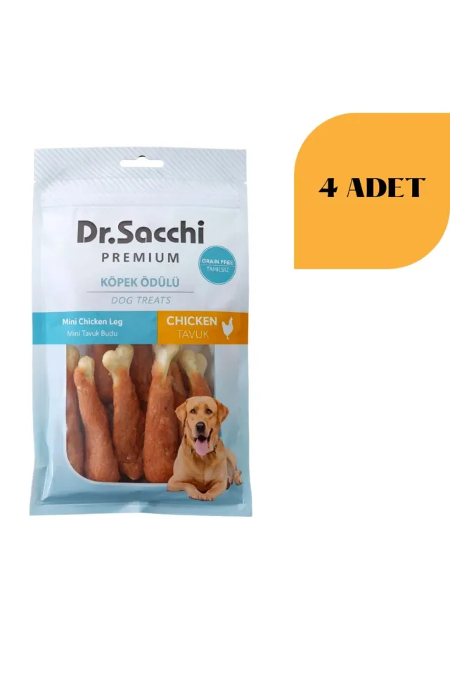 Mini Tavuk But Kemik Köpek Ödülü 100 g x 4 Adet