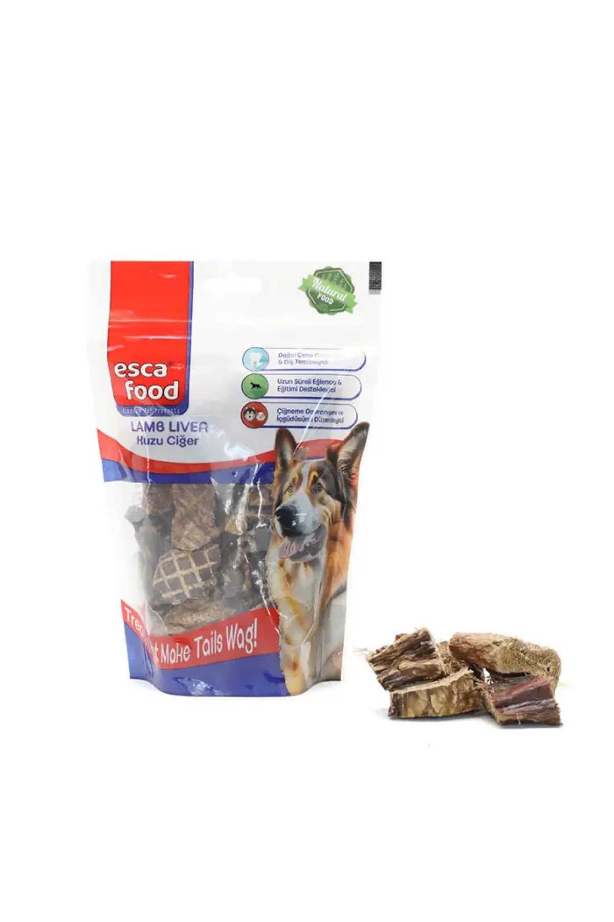 Kurutulmuş Dana Akciğer Organik Köpek Ödülü 100gr