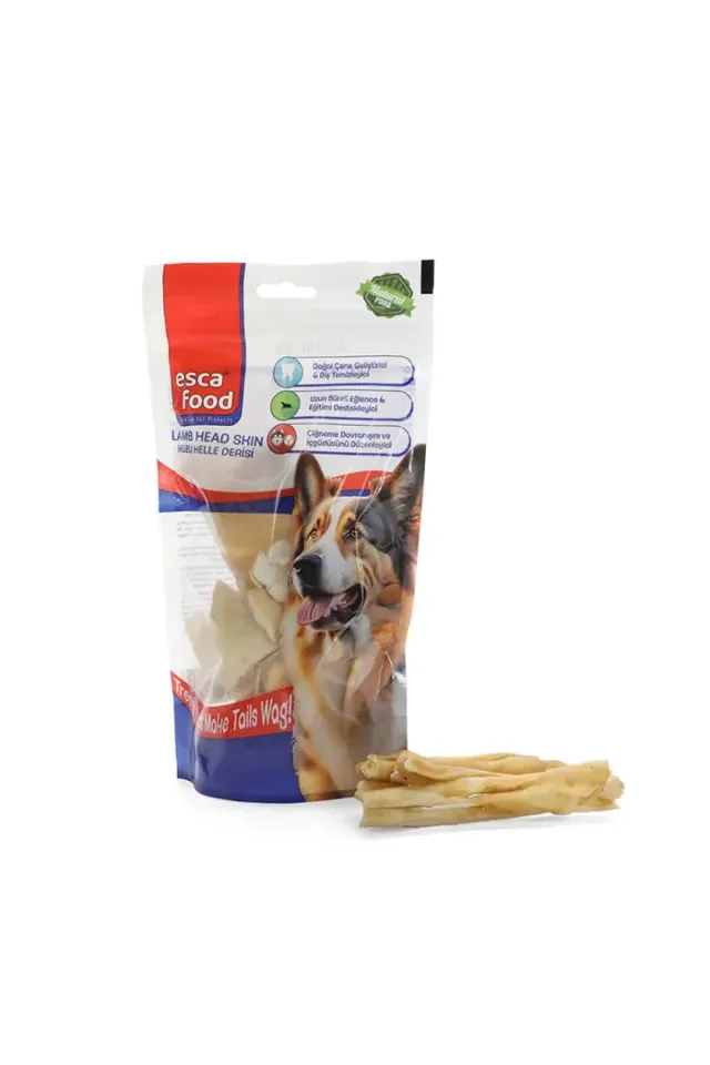 Food Kuzu Kelle Derisi Köpek Ödülü 100gr