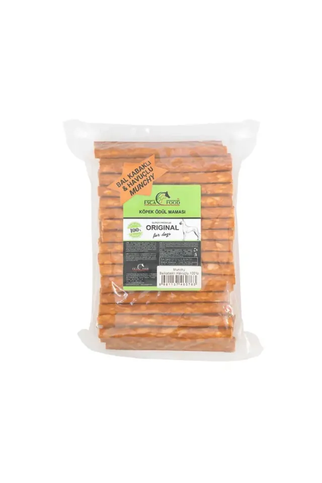 Munchy Balkabaklı Havuçlu Köpek Ödülü 100 Adet