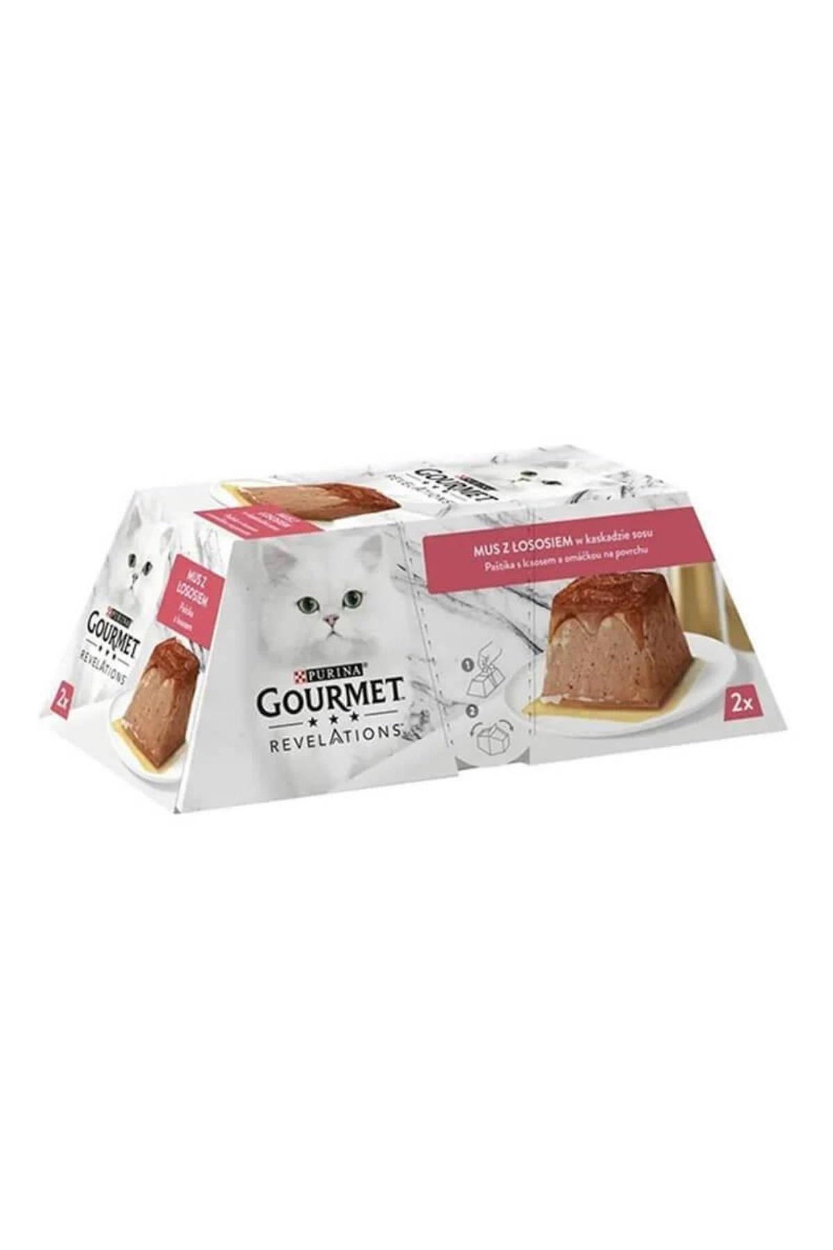 Gourmet Revelations Somon Balıklı Kedi Konservesi 2x57gr