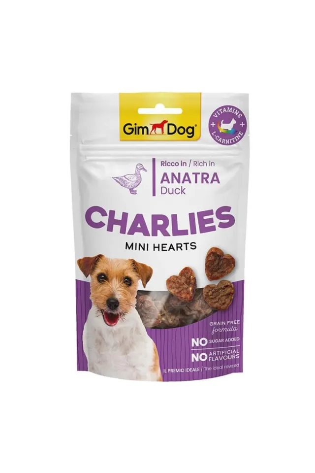 Charlies Mini Hearts Ördekli Köpek Ödülü 70 g