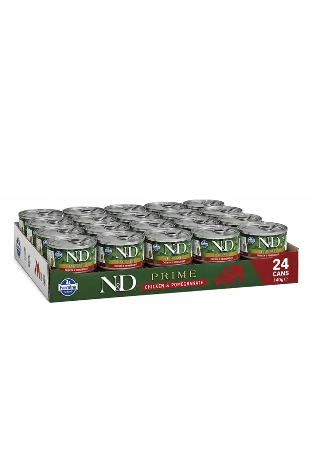 Prime Tavuklu Ve Narlı Tahılsız Yavru Kedi Konservesi  70 g (24 Adet)