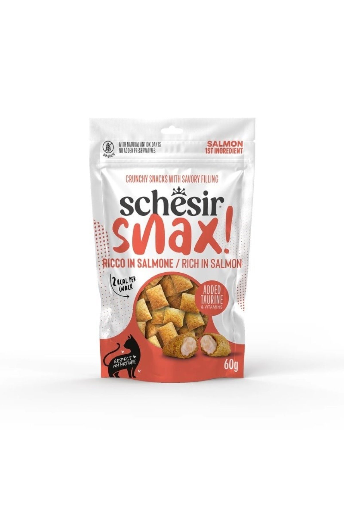 Snax Somon Dolgulu Tahılsız Kedi Ödülü 60 g
