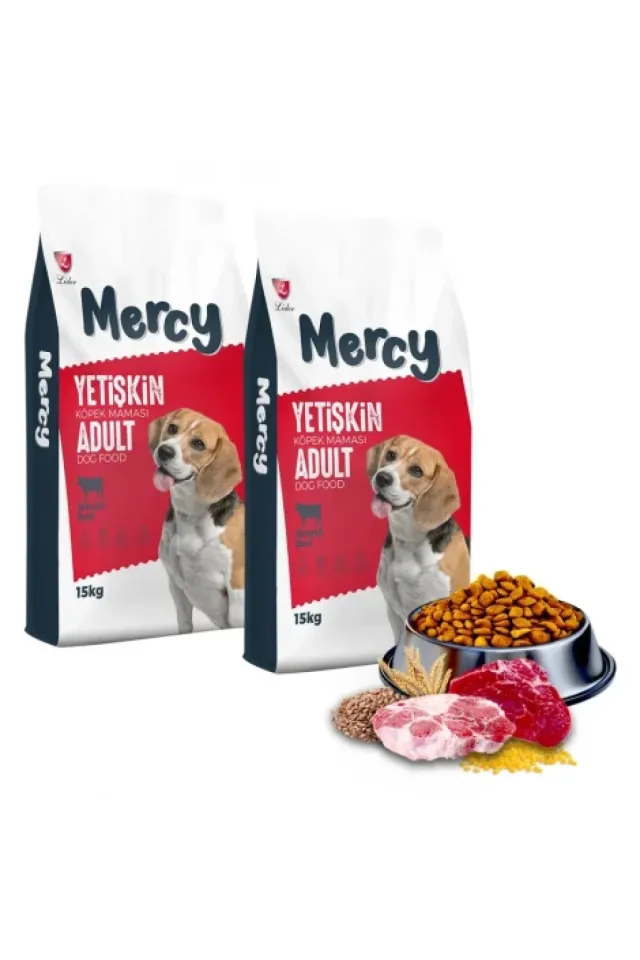 Biftekli Yetişkin Köpek Maması 15 Kg x 2 Adet
