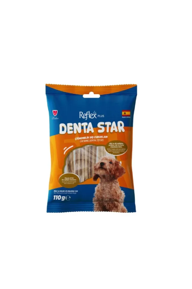 Reflex Plus Denta Star Diş Sağlığı Destekleyici Küçük Irk Köpek Ödül Maması 180gr