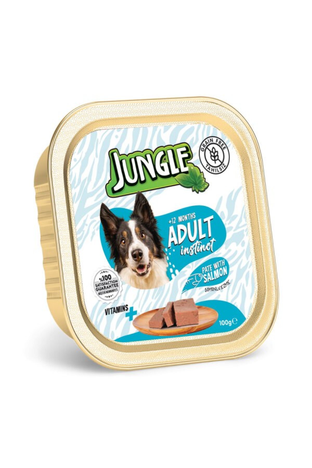Tahılsız Somonlu Pate Köpek Yaş Maması 100 Gr
