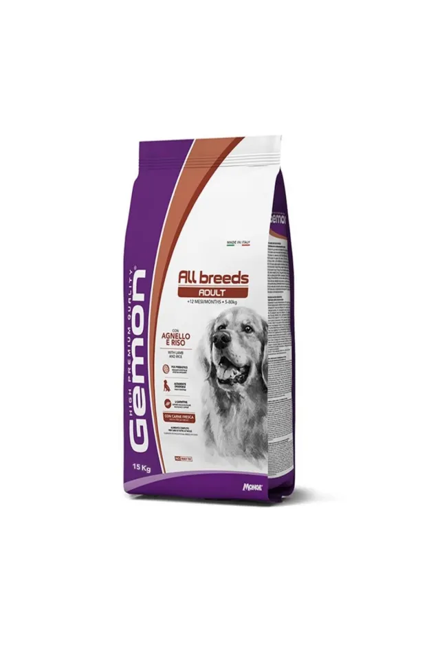 Gemon Adult Ördek Etli Pirinçli Yetişkin Köpek Maması 15 Kg