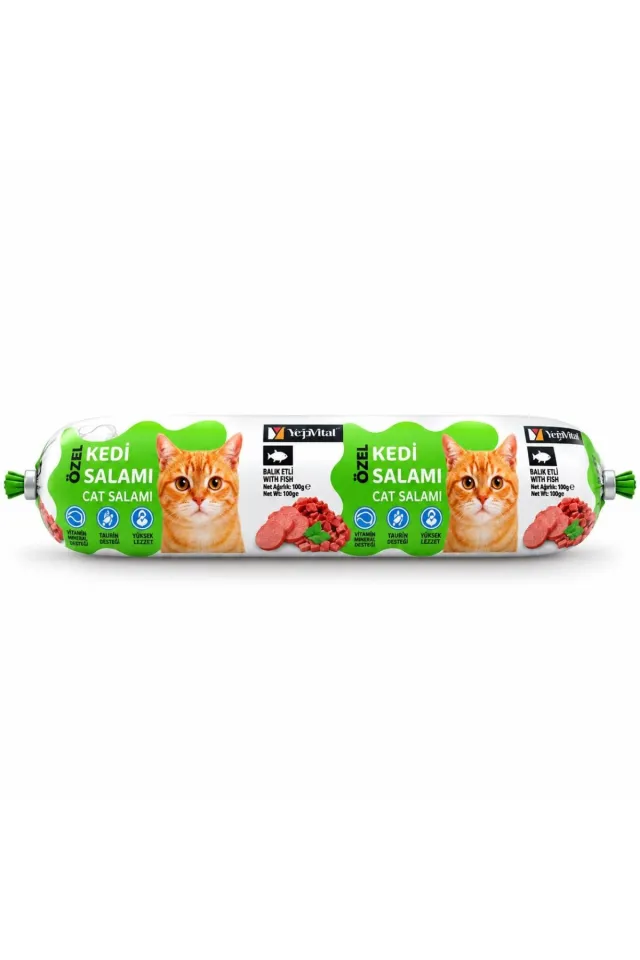 Yepvital Özel Kuzulu Kedi Salamı 100 Gr