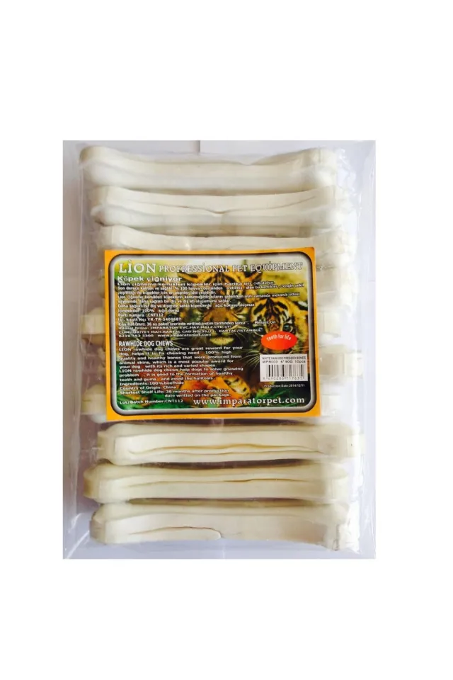 PET BEYAZ PRESS KEMİK  6'' 90-100gr 20Li