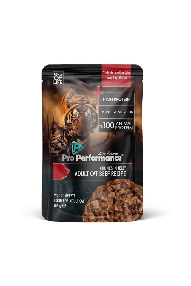 Sığırlı Yaş Kedi Maması 85 Gr