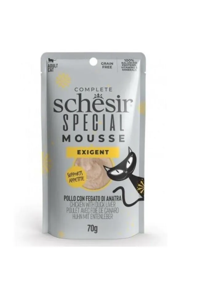 Exigent Mouse Tavuklu ve Ördekli Yetişkin Kedi Konservesi 80 gr