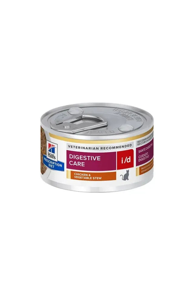 Digestive Care i/d Tavuklu ve Sebzeli Kedi Konservesi 82gr