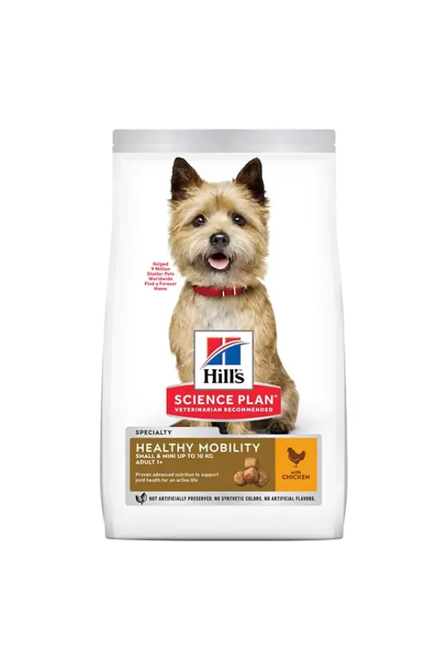 Hills Healthy Mobility Tavuklu Küçük Irk Yetişkin Köpek Maması 1.5 Kg