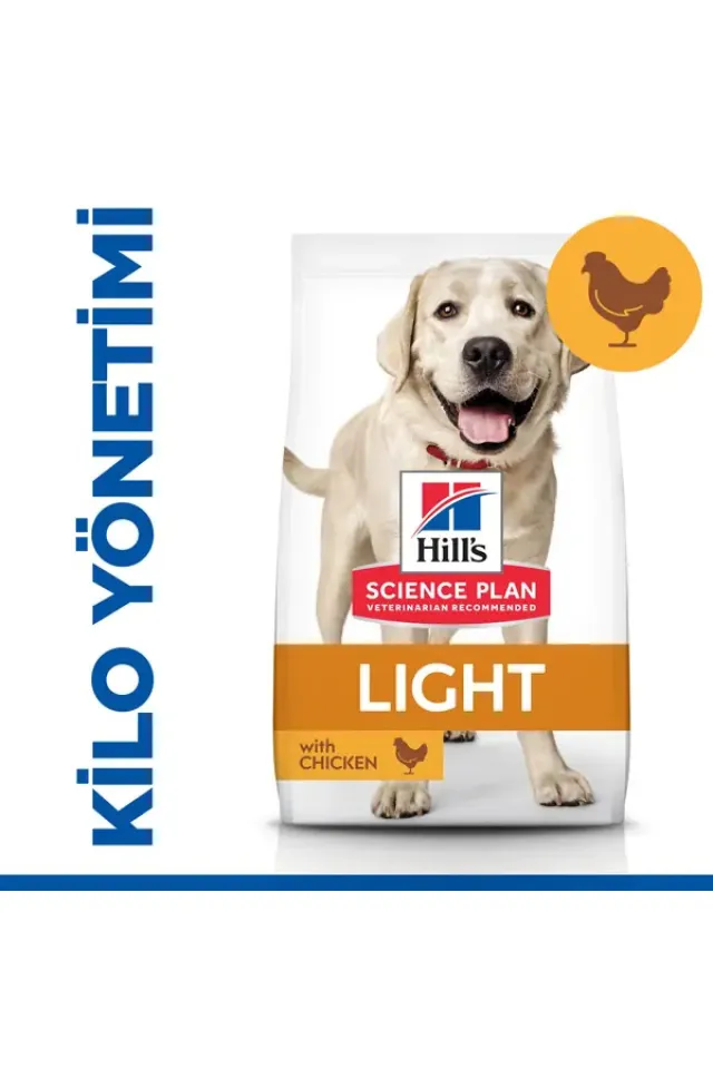 Hills Light Büyük Irk Tavuklu Diyet Köpek Maması 14 Kg
