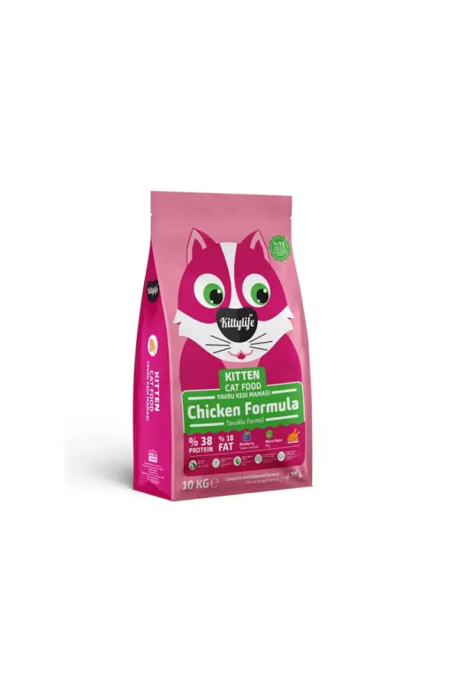 Tavuk Etli Yavru Kedi Maması 10 Kg